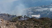 Πυρκαγιά στο Ηράκλειο Κρήτης, υπό μερικό έλεγχο η φωτιά στην Αχαΐα