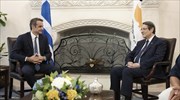 First official visit abroad by new PM Mitsotakis to Cyprus