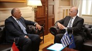 Ν. Δένδιας - Αιγύπτιος ΥΠΕΞ: Τριμερείς συνεργασίες, ενεργειακά και τουρκικές προκλήσεις