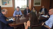 Συνάντηση Χατζηδάκη με τον οικονομολόγο Jeffrey Sachs