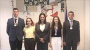 Υπ. Παιδείας: Τιμήθηκαν οι μαθητές που διακρίθηκαν στη Διεθνή Ολυμπιάδα Βιολογίας