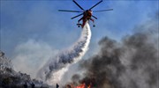 Πυροσβεστικη: Υπό μερικό έλεγχο η πυρκαγιά στην Αρχαία Κόρινθο