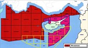 Χάρτης Τσαβούσογλου με «τουρκική υφαλοκρηπίδα» που φτάνει μέχρι Κρήτη