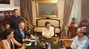 Επίσκεψη της υπουργού Πολιτισμού στην Κέρκυρα