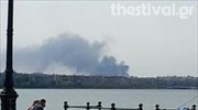 Θεσσαλονίκη: Φωτιά στον αύλειο χώρο οπωροπαντοπωλείου