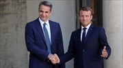Macron support to Athens; Mitsotakis received by French leader in Paris