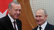 Τηλεφωνική επικοινωνία Ερντογάν-Πούτιν για τη Συρία