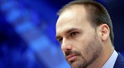 Βραζιλία: Ο βουλευτής γιος του προέδρου Μπολσονάρου θα συναντηθεί με τον Τραμπ