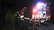 Σε εξέλιξη πυρκαγιά στον Μαραθώνα