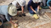 Άθικτο ρωμαϊκό ψηφιδωτό μωσαϊκό έφερε στο φως η αρχαιολογική σκαπάνη