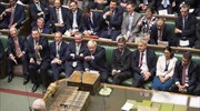 Βρετανία: Πρώτο «ναι» της Βουλής στον νόμο για την αναβολή του Brexit