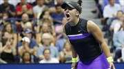 US Open: Η Αντρεέσκου στην τετράδα με αντίπαλο την Μπέντσιτς