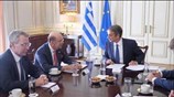 Συνάντηση Μητσοτάκη- Ρος