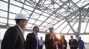 Στα έργα επέκτασης του αεροδρομίου «Μακεδονία» ο Κ. Μητσοτάκης