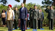 Σε τελετή μνήμης για τους πεσόντες Ινδούς στρατιώτες του Α΄ Παγκοσμίου Πολέμου παρέστη ο Αλκ. Στεφανής