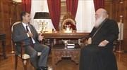 Ο θρησκευτικός τουρισμός στο επίκεντρο της συνάντησης Χ. Θεοχάρη – Ιερώνυμου