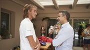 Davis Cup: Είδε Τσιτσιπά o πρωθυπουργός