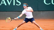 Τρίτη με νίκη επί της Λετονίας η Εθνική στο Davis Cup