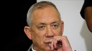 Ισραήλ: Ναι από Γκαντς σε κυβέρνηση εθνικής ενότητας, εφόσον είναι πρωθυπουργός