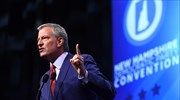 ΗΠΑ: Απέσυρε την υποψηφιότητα για τις προεδρικές εκλογές ο δήμαρχος της Νέας Υόρκης
