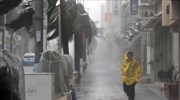 Ο τυφώνας Τάπαχ απειλεί την Ιαπωνία