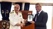 Στο αρχηγείο του Λιμενικού Σώματος ο Τούρκος πρέσβης
