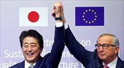 Ε.Ε. - Ιαπωνία: Χτίζουν «γέφυρες»- αντίβαρο στον νέο Δρόμο του Μεταξιού