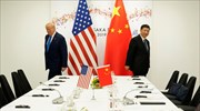 ΗΠΑ: Η κυβέρνηση δεν σχεδιάζει τη διαγραφή κινεζικών εταιρειών από αμερικανικά χρηματιστήρια «αυτή τη στιγμή»