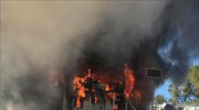 Στο νοσοκομείο 17 τραυματίες από τα επεισόδια στη Μόρια