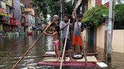 Ινδία: Στους 140 οι νεκροί από τις βροχές και τις πλημμύρες