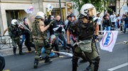 Επίσκεψη Πομπέο: Μικρής έκτασης επεισόδια σε πορεία του ΠΑΜΕ