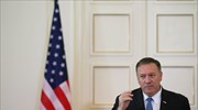 Πομπέο: Δεν θα επιτρέψουμε στην Τουρκία να κάνει παράνομες γεωτρήσεις