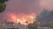 Φωτιά σε μονοκατοικία στο Μαρκόπουλο