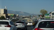 Λ. Κηφισού: Κυκλοφοριακά προβλήματα λόγω τροχαίου στο ύψος της γέφυρας Καλυφτάκη