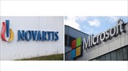 Στρατηγική συνεργασία Novartis - Microsoft