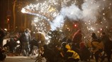 Συγκρούσεις στους δρόμους της Βαρκελώνης