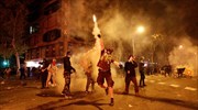Καταλονία: Μαίνονται οι ταραχές-182 τραυματίες