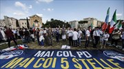 Πορεία «ιταλικής υπερηφάνειας» από τη Λέγκα