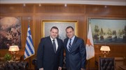 Συνάντηση ΥΠΕΘΑ - Κύπριου πρέσβη για τις προκλήσεις ασφαλείας στην αν. Μεσόγειο