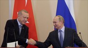 Συμφωνία Πούτιν - Ερντογάν για κοινές περιπολίες στη Συρία