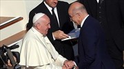 Συνάντηση Ν. Δένδια με τον Πάπα Φραγκίσκο