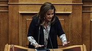 Ντ. Μπακογιάννη: «Ξύλινα» τα επιχειρήματα του ΣΥΡΙΖΑ για την ανάπτυξη