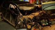 Άργος: Δύο νεκροί από σύγκρουση Ι.Χ. σε περιπολικό και κολόνα