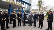 Τελετή παράδοσης στο Λιμενικό ενός περιπολικού οχήματος
