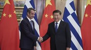 Greek PM from China cites 