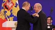 Παρασημοφόρηση του Ν. Δασκαλαντωνάκη από τον Πούτιν