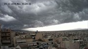 Εντυπωσιακό Shelf Cloud πάνω από την Αττική