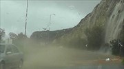 Κακοκαιρία: Πλημμύρες και αποκλεισμοί οικισμών στη Δ. Κρήτη