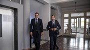 Συνάντηση Κ. Μητσοτάκη - Β. Κικίλια στο Μαξίμου
