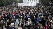 Annual Polytechnic commemoration march through Athens; scattered rioting